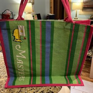 SOLD. Masters Woven Tote